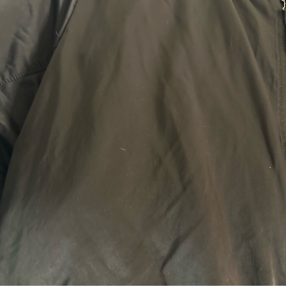 Adidas Originals Trefoil Black Bomber Jacket L Oversized Streetwear Y2K Puffer - Picture 4 of 15